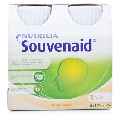 Nutricia Souvenaid Vanilla 4x125ml