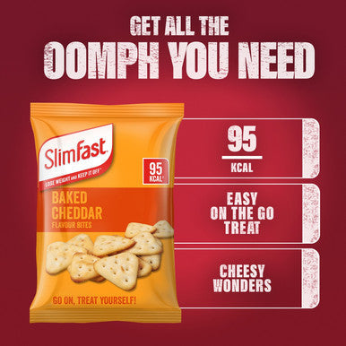 SlimFast Snack Bag Cheddar Bites 22g