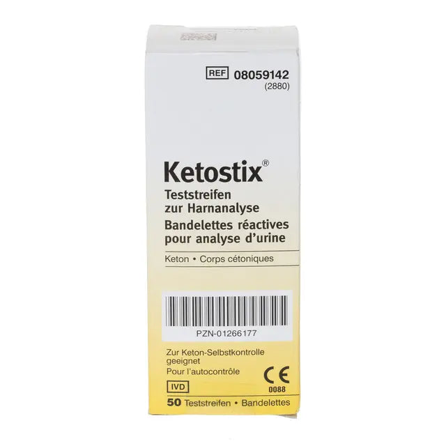 Ketostix Reagent Test Strips (Ketone) 50 Pack