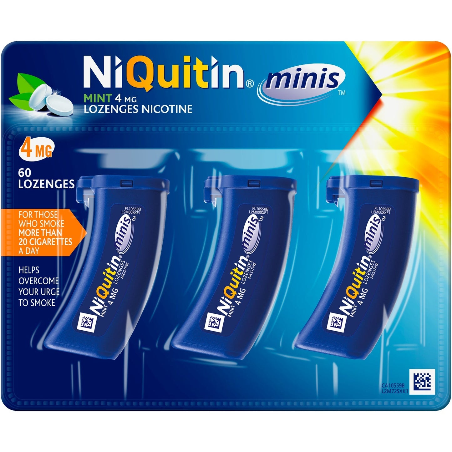 NiQuitin minis mint 4mg lozenges