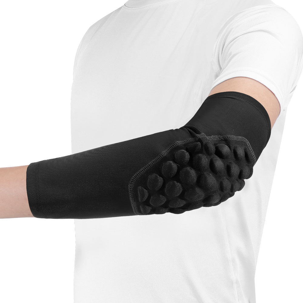 Sports Elbow Braces for Kids with Protective Pad - 2 Pack