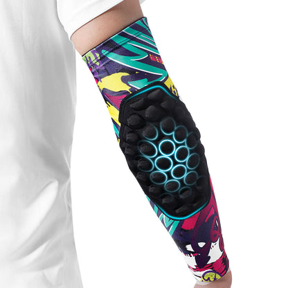 Sports Elbow Braces for Kids with Protective Pad - 2 Pack