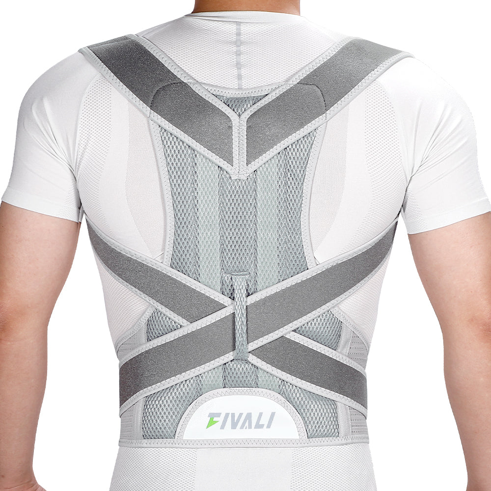 Unisex Back Brace for Posture and Pain Relief Shoulder Straightener FBR03