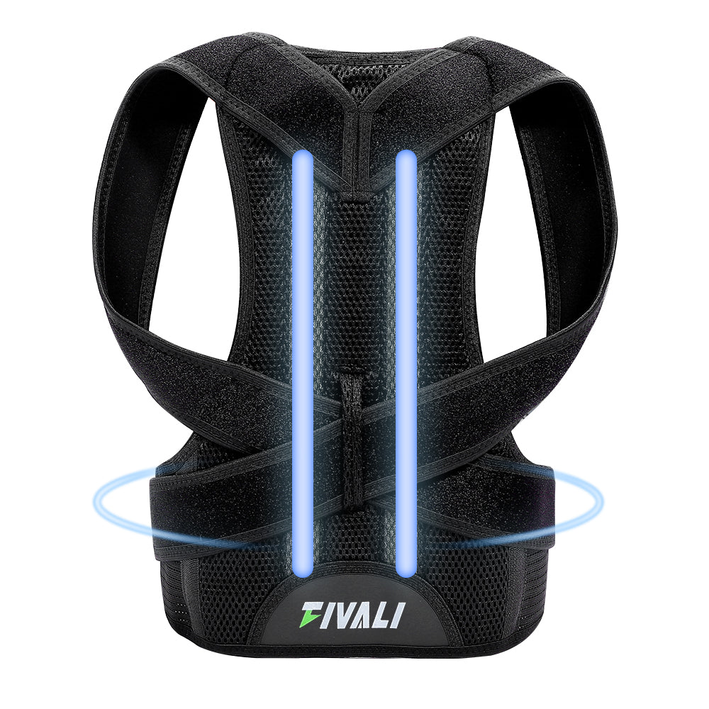 Unisex Back Brace for Posture and Pain Relief Shoulder Straightener FBR03