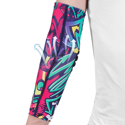Sports Elbow Braces for Kids with Protective Pad - 2 Pack