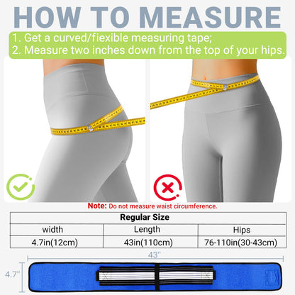 Unisex Compression Sciatic Support Hip Joint Brace Belt for Pain Recovery Adjustable FHM02
